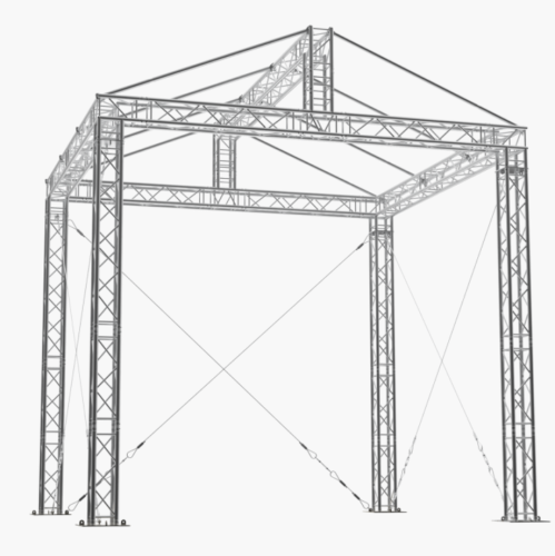 Truss tent 4x4m